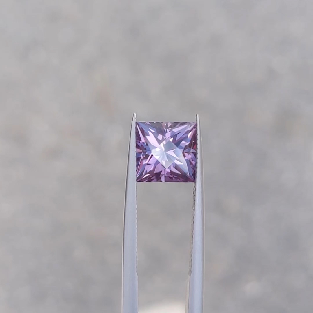 Lab created hot sale purple sapphire