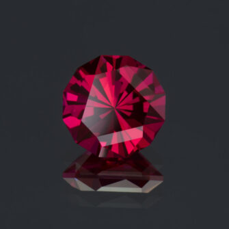Round Lab-Created Ruby 2.28 Carats - Image 3