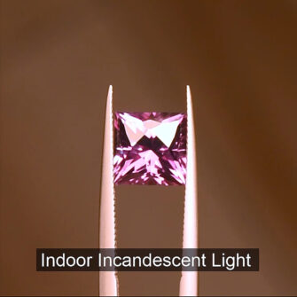 Lab-Created Color Change Sapphire 3.56 Carats - Image 4