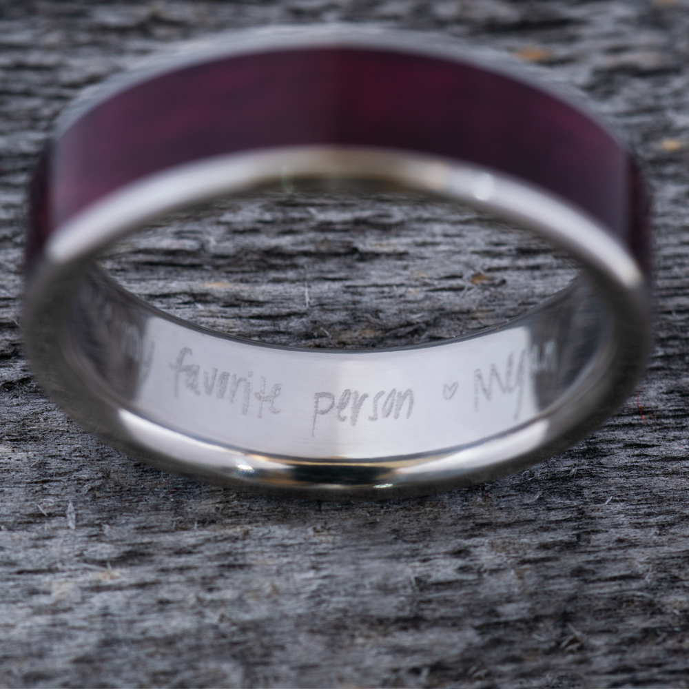 You are my person Ring, Custom Quote Ring, Grey's Anatomy Quote, Insid